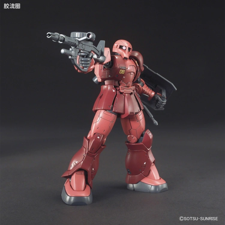 HG 高达The Origin 普通版 MS-05 扎古I(夏亚·阿兹纳布尔机) - 图片